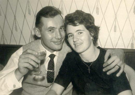 photo d'un couple de vigneron en Alsace