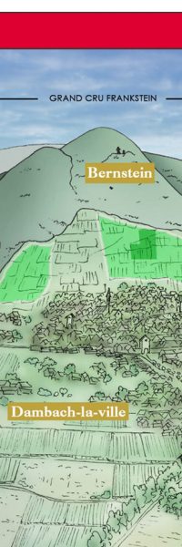 visuel de dambach-la-Ville et ses alentours avec les différents terroirs